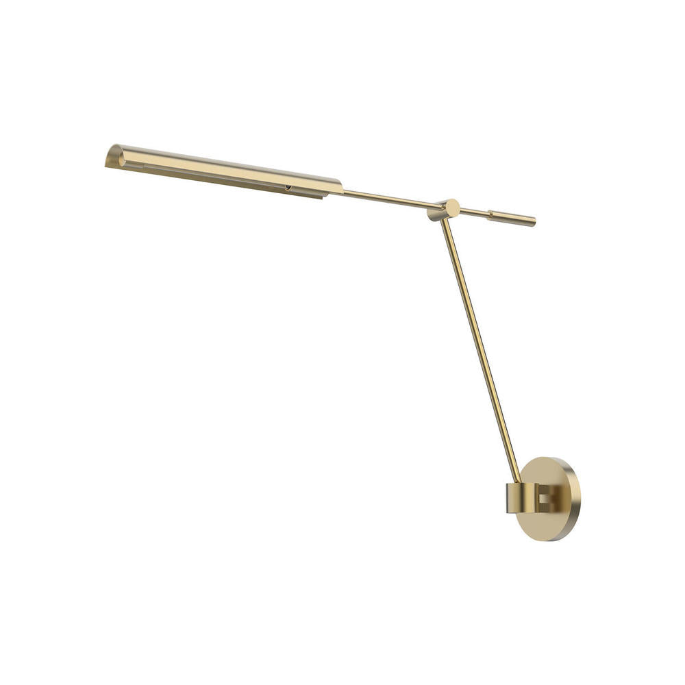 ALORA Lighting Astrid 33-in LED Wall/Vanity Light Fixture, UL Damp Rated, Vintage Brass