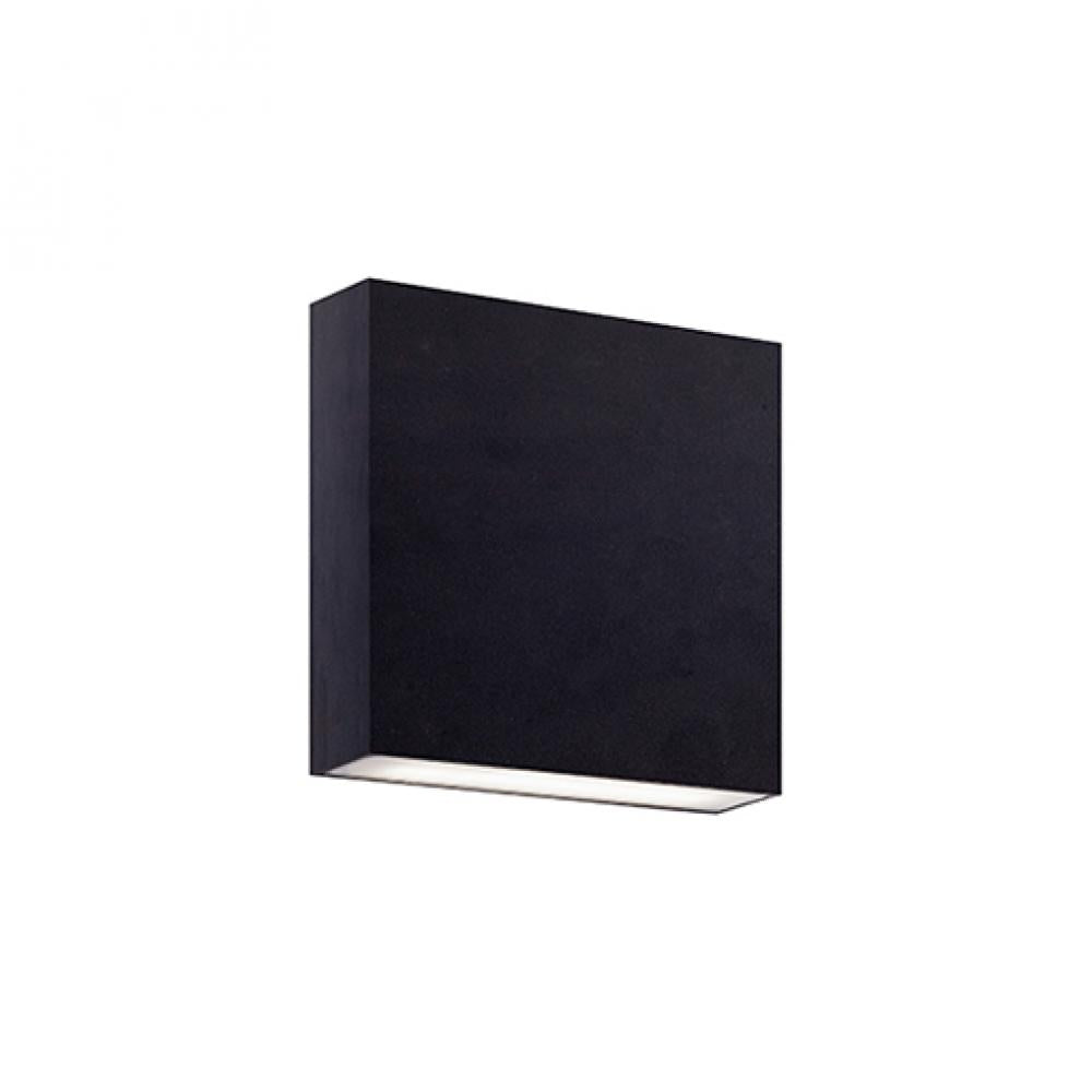 Kuzco Lighting AT6606-BK-UNV All-terior Wall Light Fixture, 15W LED, Black