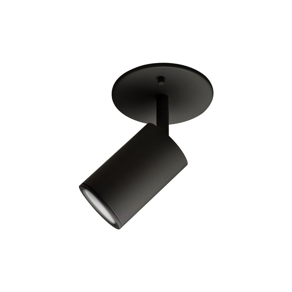 Kuzco 81711-BK Semi Flush Mount, 1 Light, Black