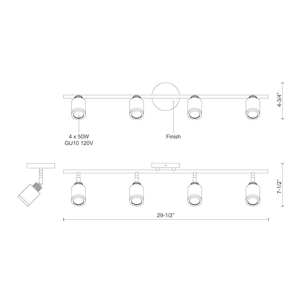 Kuzco Lighting Inc. BELFAST 88294BN Sconce Traditional - Brushed Nickel
