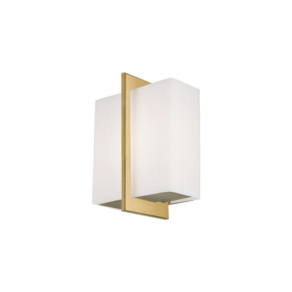 Kuzco Bengal WS39210-BG Wall Sconce, 7-in, LED, Brushed Gold