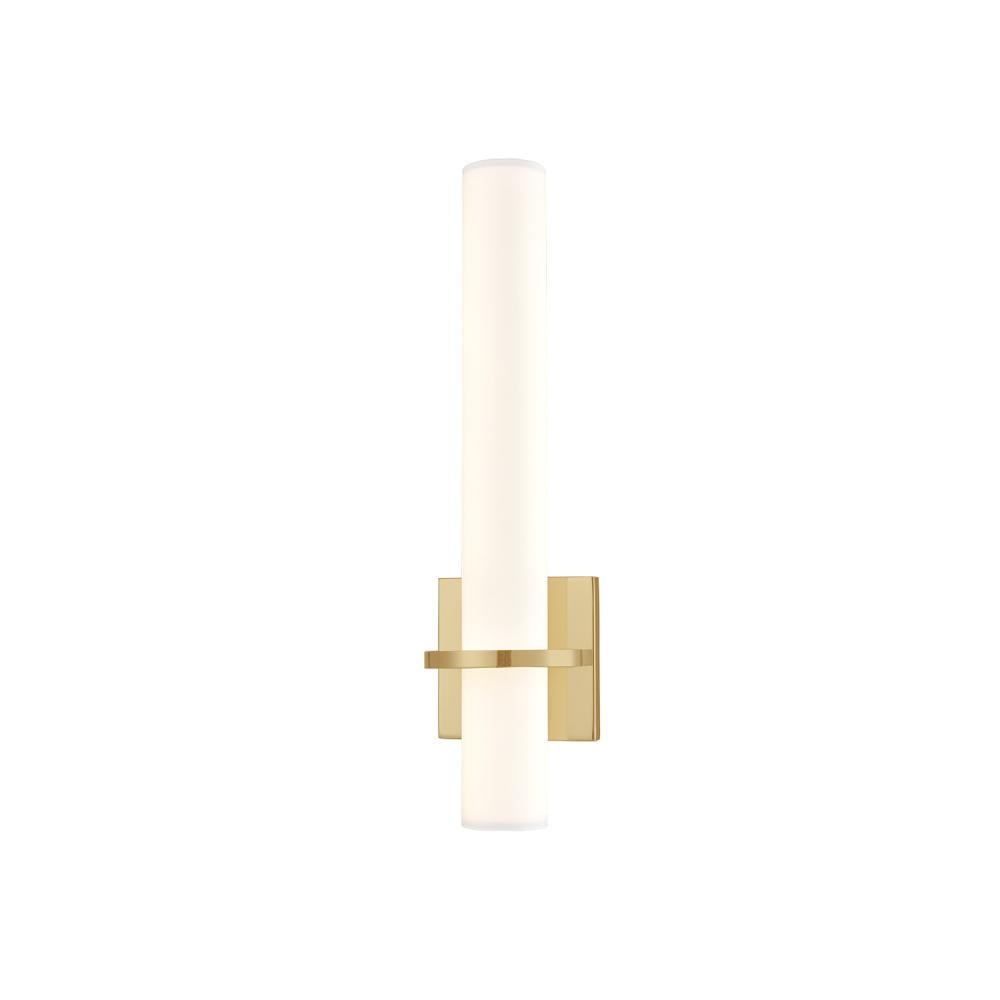 Kuzco Lighting WS83218-BG Bhutan 5-in Wall Sconce, LED, Brushed Gold