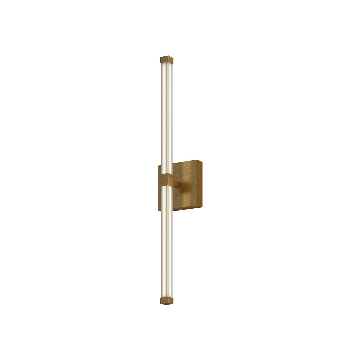 Kuzco Blade VL23524-BG-UNV Vanity Light Fixture, UL Damp Rated, Brushed Gold