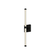 Kuzco Blade VL23524-BK-UNV Vanity Light Fixture, UL Damp Rated, Black