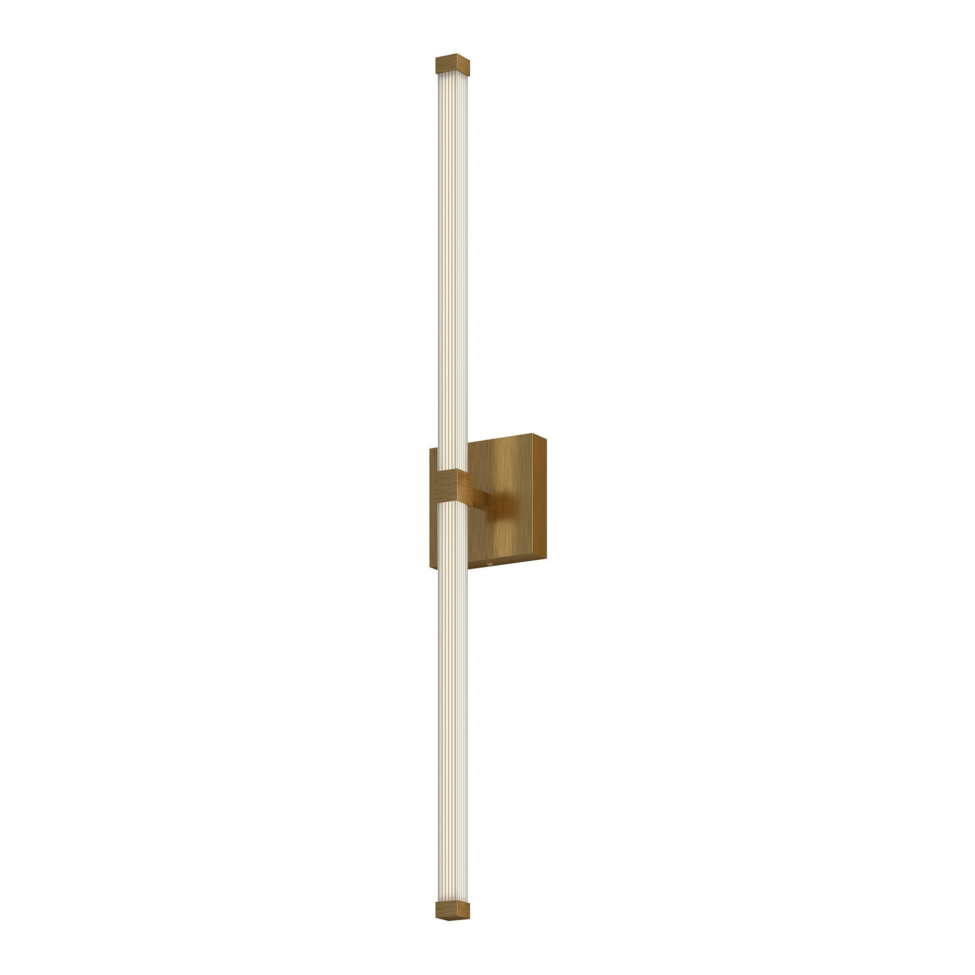 Kuzco Blade VL23532-BG-UNV Vanity Light Fixture, UL Damp Rated, Brushed Gold