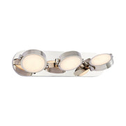ALORA Lighting WV325326PNAR Blanco 26-in Wall/Vanity Light Fixture, UL Damp Rated, Polished Nickel/Alabaster