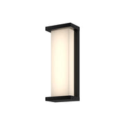 Kuzco Bravo EW70714-BK Exterior Wall Sconce, UL Rated, Black