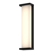 Kuzco Bravo EW70720-BK Exterior Wall Sconce, LED, Black