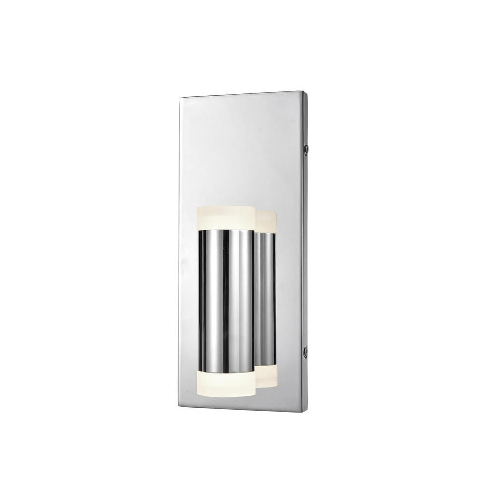 Kuzco Brazen WS16705-CH Wall Sconce, LED, Chrome
