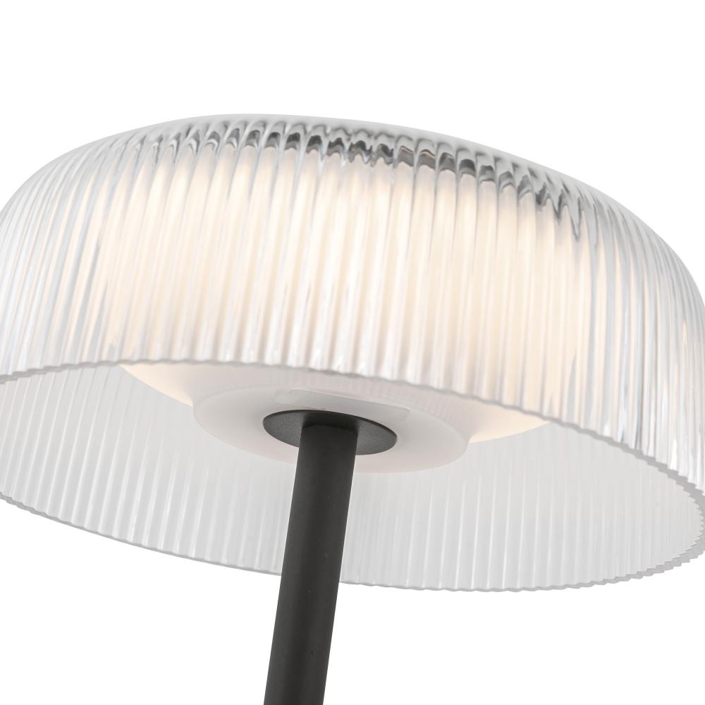 Kuzco Brilla TL68211-BK Table Lamp, 6-in, LED, Black