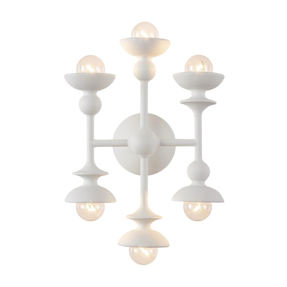 ALORA Lighting Cadence WV328611AW Wall/Vanity Light Fixture, UL Damp Rated, Antique White