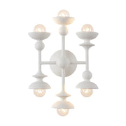 ALORA Lighting Cadence WV328611AW Wall/Vanity Light Fixture, UL Damp Rated, Antique White