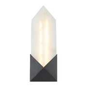 ALORA Lighting Caesar WV323112UBAR Wall/Vanity Light Fixture, UL Damp Rated, Urban Bronze/Alabaster