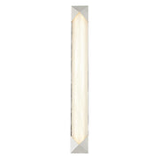 ALORA Lighting WV323225PNAR Caesar 25-in LED Wall/Vanity Light Fixture, UL Damp Rated, Polished Nickel/Alabaster
