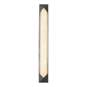 ALORA Lighting Caesar WV323225 Urban Bronze/Alabaster LED Wall/Vanity Light Fixture, UL Damp Rated, Urban Bronze/Alabaster