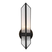 ALORA Lighting Cairo WV332904UBCR 1 Light Wall/Vanity Light Fixture, UL Damp Rated, Urban Bronze