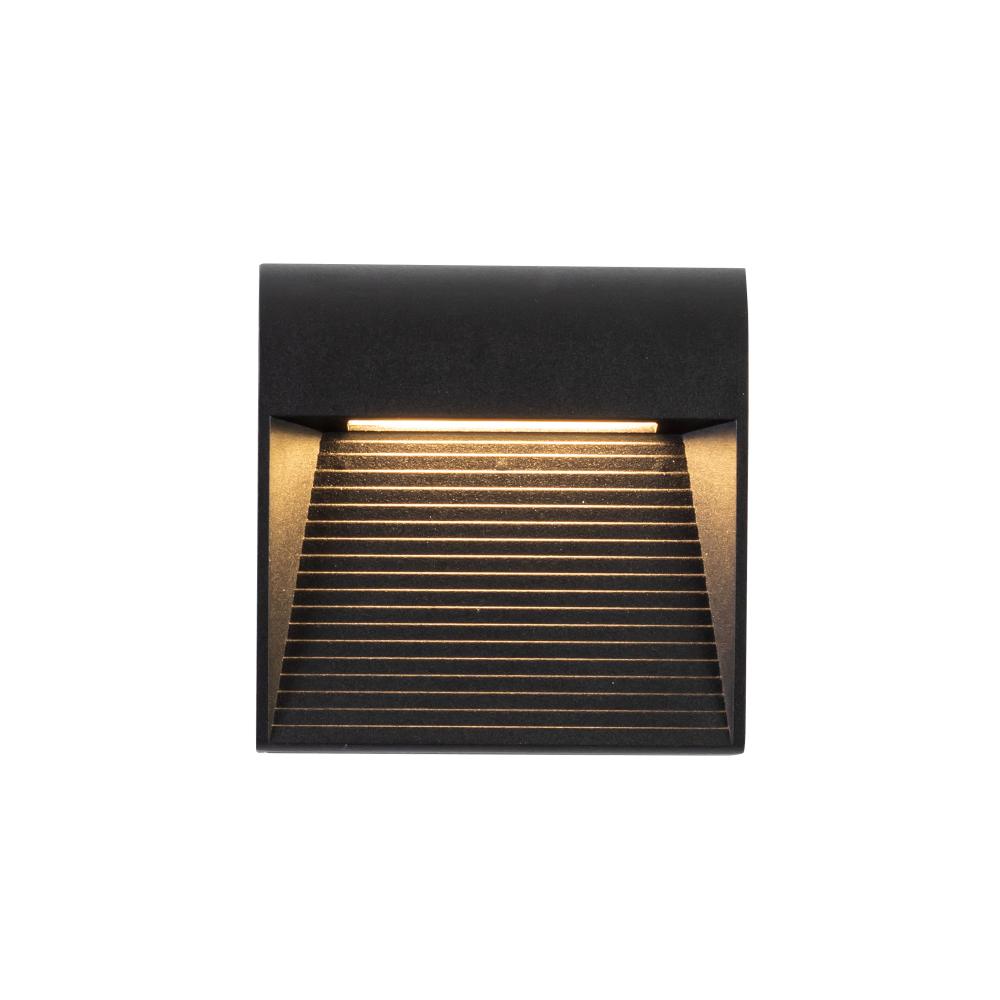Kuzco Casa EW27905-BK Exterior Wall Sconce, 5-Inch, LED, Black