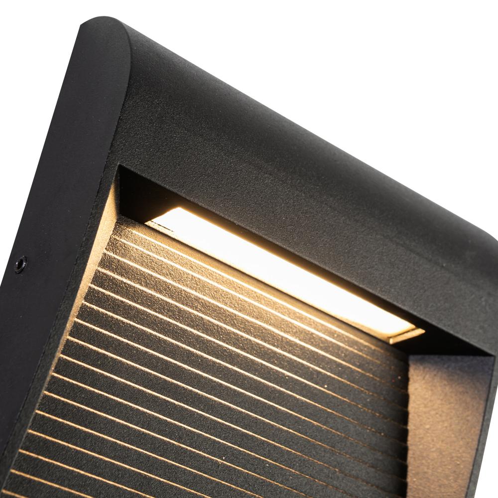 Kuzco Casa EW27905-BK Exterior Wall Sconce, 5-Inch, LED, Black