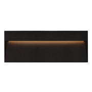 Kuzco EW71412-BK Casa Black LED Exterior Wall/Step Light Fixture, UL Damp Rated, Black