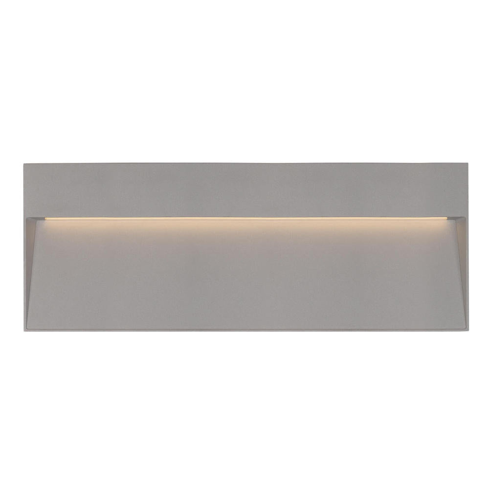 Kuzco EW71412-GY Casa Gray LED Exterior Wall/Step Light Fixture, UL Listed, Gray