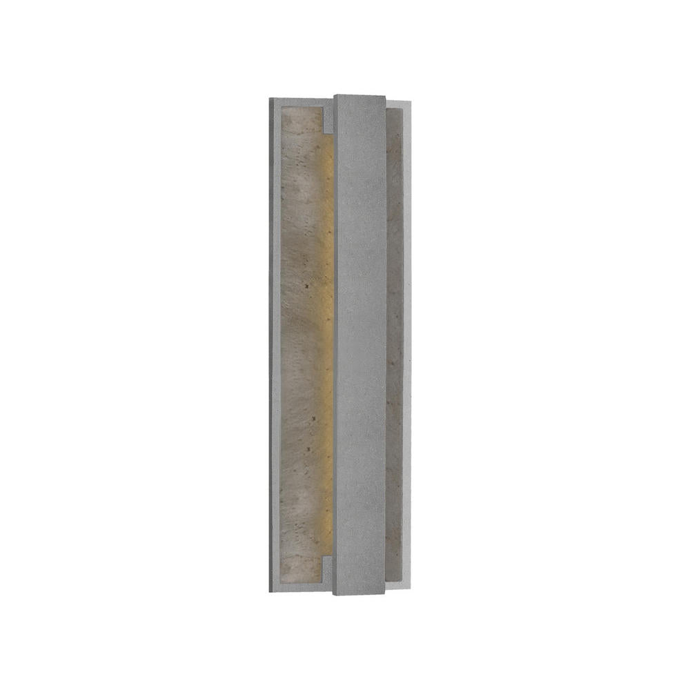 Kuzco Lighting EW6818-GY Caspian Gray LED Exterior Wall Sconce, UL Listed, Gray