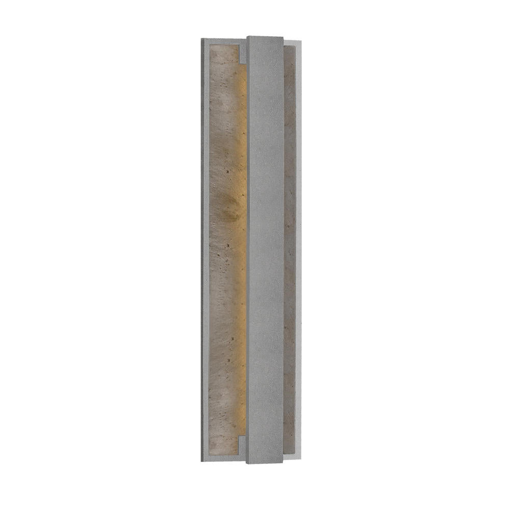 Kuzco EW6824-GY Caspian Gray LED Exterior Wall Sconce, UL Rated, Gray