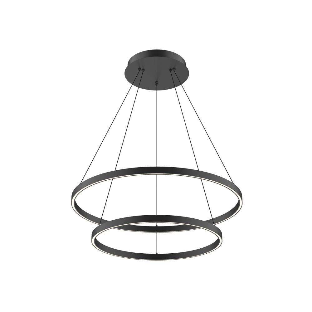 Kuzco Cerchio 32-in Black LED Chandelier, MPN: CH87832-BK, Black