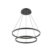 Kuzco Cerchio 32-in Black LED Chandelier, MPN: CH87832-BK, Black