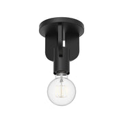 Alora Mood Lighting SF607001MB Semi Flush Mount, UL Damp Rated, Matte Black
