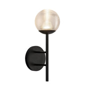 Kuzco Claremont EW78513-BK/CR LED Exterior Wall Fixture, UL Damp Rated, Matte Black