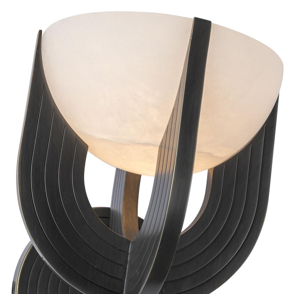 ALORA Lighting Colette WV362106UBAR-UNV Wall Vanity Light Fixture, UL Damp Rated, Urban Bronze/Alabaster