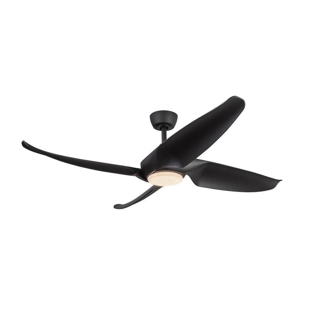 Kuzco Lighting CF90955-MB Ceiling Fan, 30.9 inch, Matte Black
