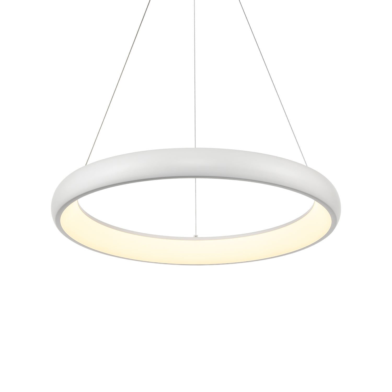 Kuzco Cortana PD82724-WH-UNV Pendant Light Fixture, LED, White