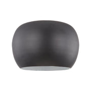 Kuzco Croft FM44614-BK/WH LED Flush Mount, UL Damp Rated, Black/White