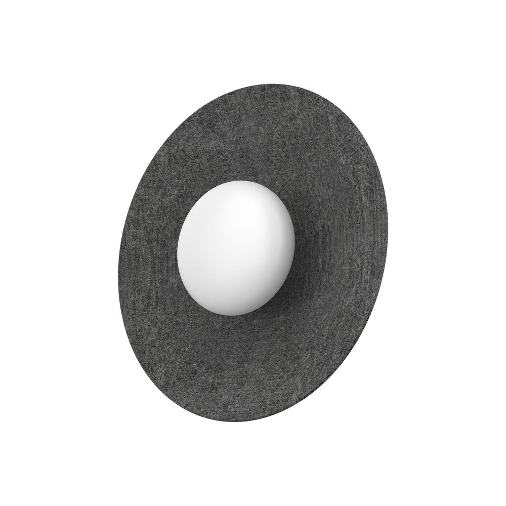 Kuzco Cruz FM22815-GY LED Flush Mount, 13W Watt, Gray Felt