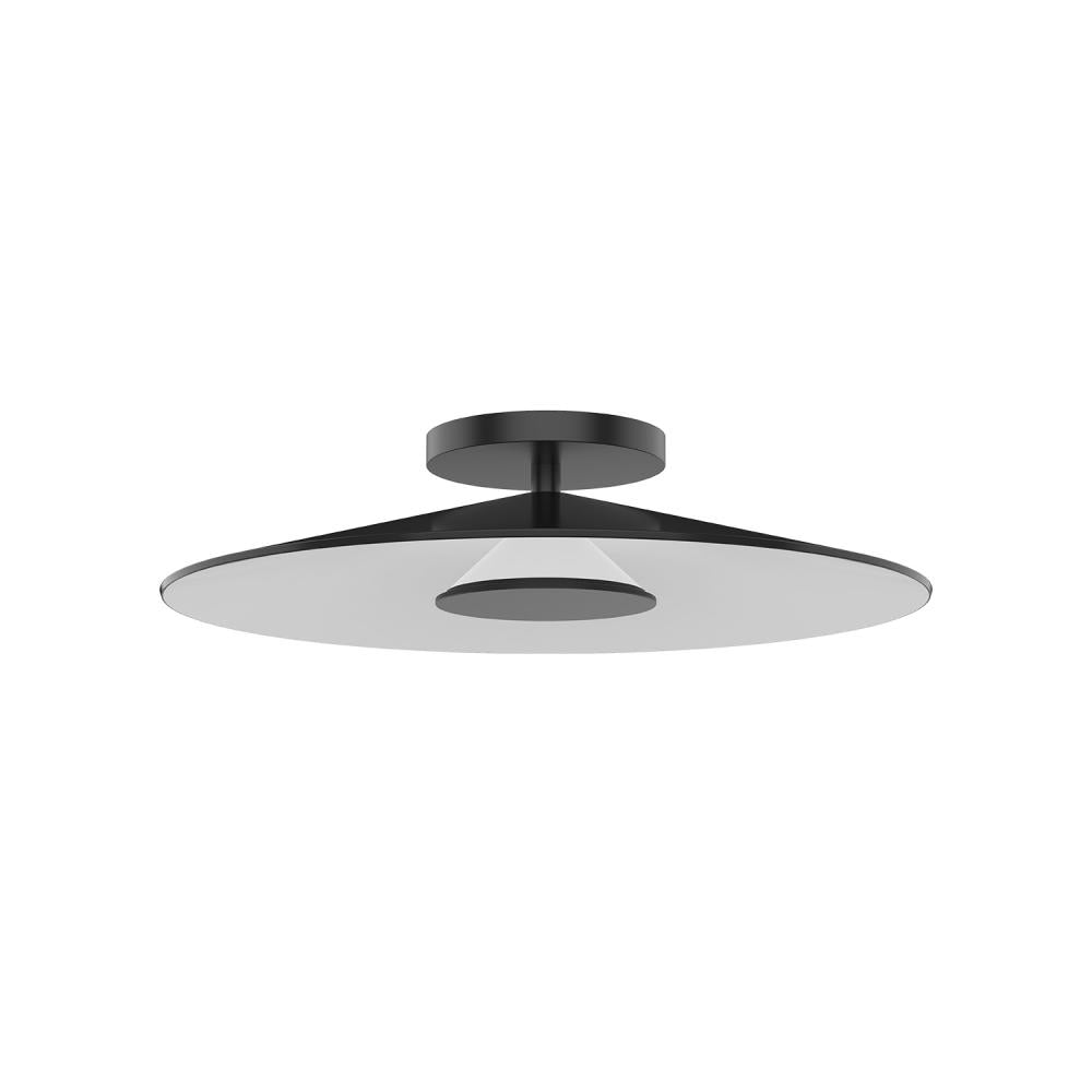 Kuzco Cruz WS22915-BK/WH Wall Sconce, LED, Black/White