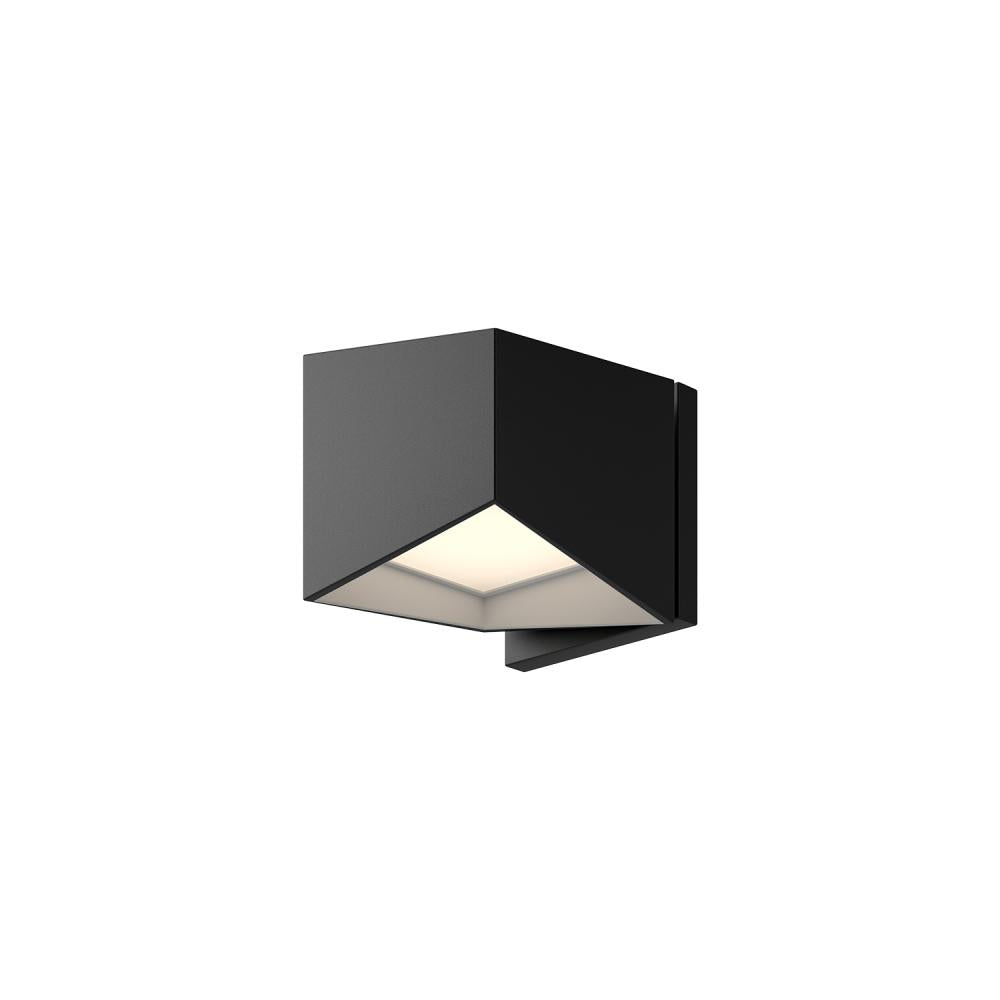 Kuzco WS31205-BK/WH Wall Sconce, 11W Watt, Geometric Pattern, Black/White