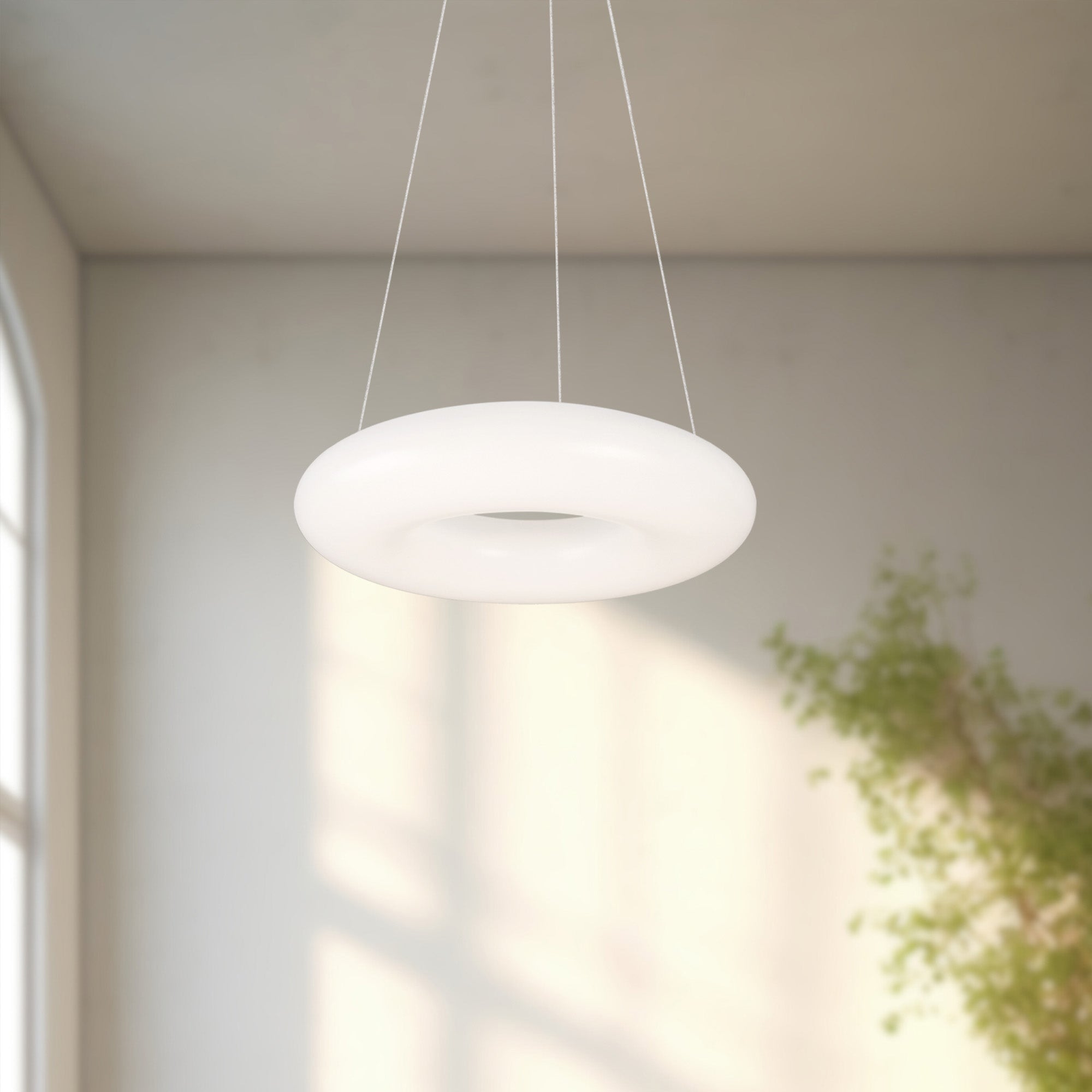 Kuzco Cumulus PD80712-UNV Pendant, 21W, 12-in White LED, White