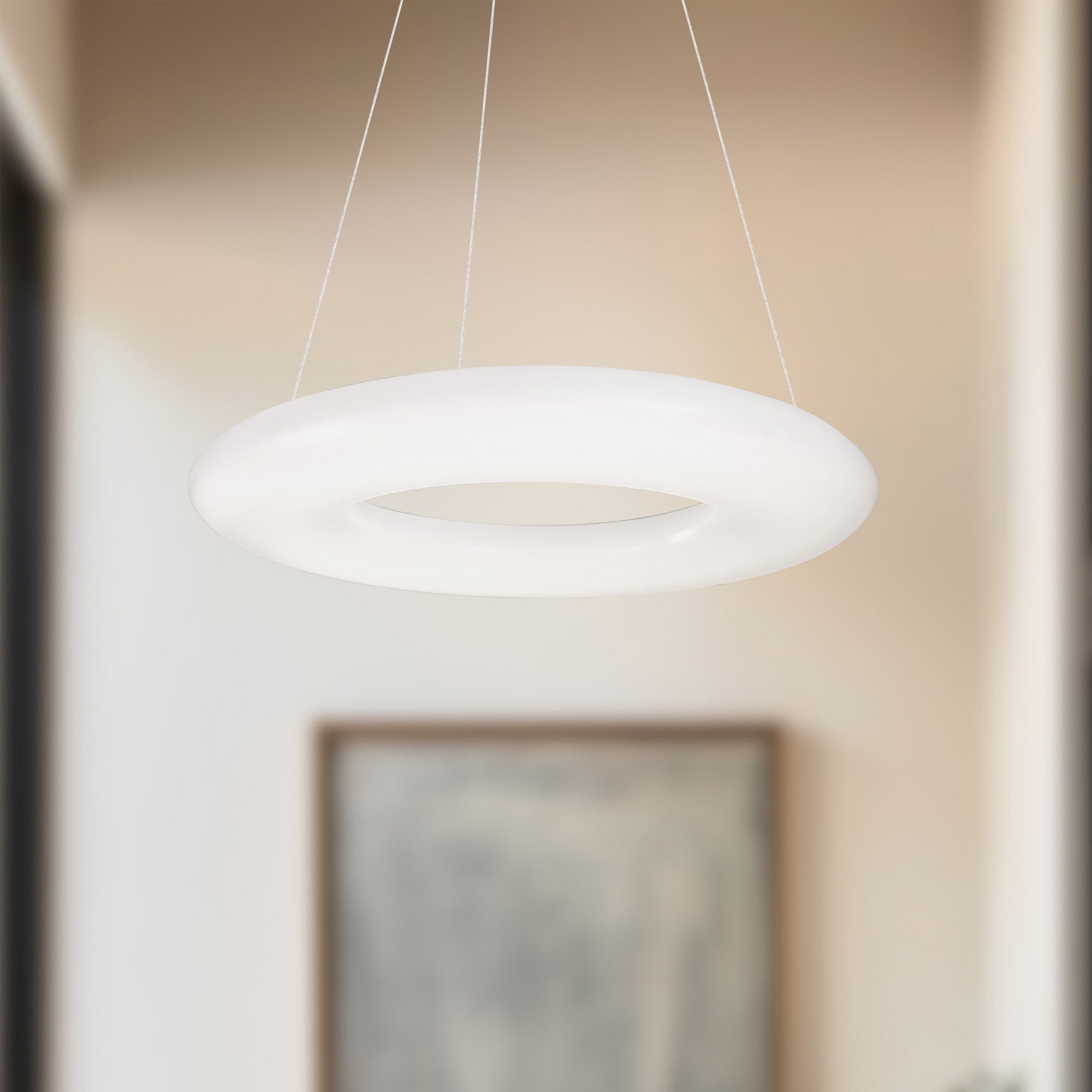 Kuzco Cumulus PD80724-UNV Pendant Light Fixture, UL Damp Rated, White
