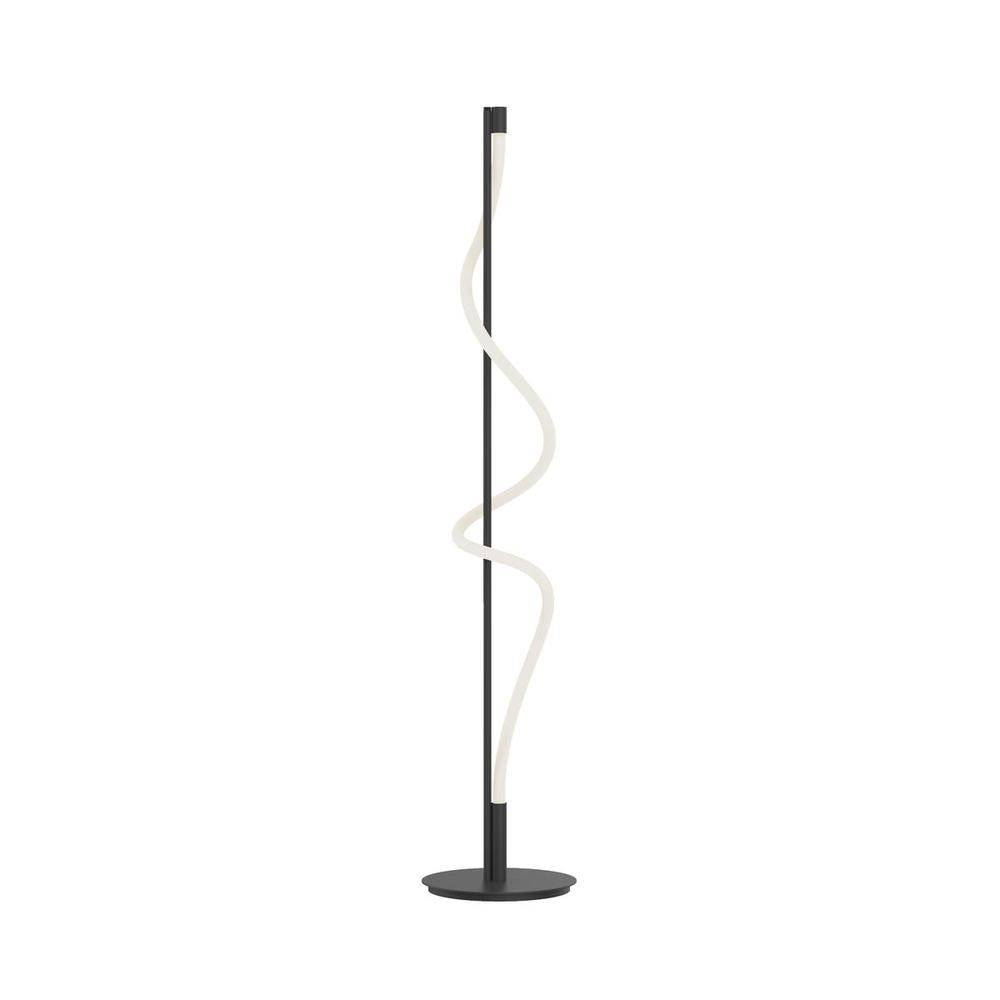 Kuzco Cursive FL95360-BK Floor Lamp, LED, Black