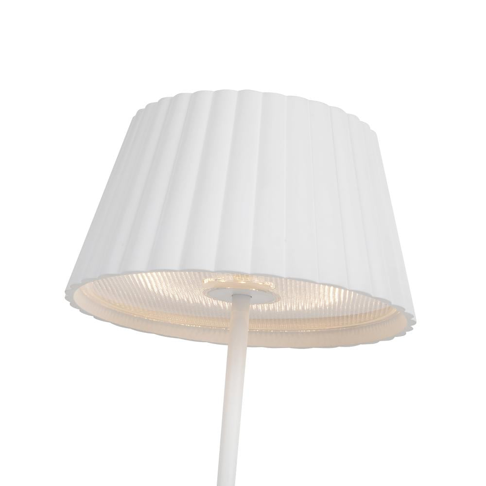 Kuzco Dario TL65614-WH Table Lamp, LED, White