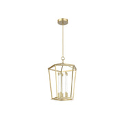 ALORA Lighting PD317122NB Delphine 22-in Natural Brass LED Pendant, UL Damp Rated, Natural Brass