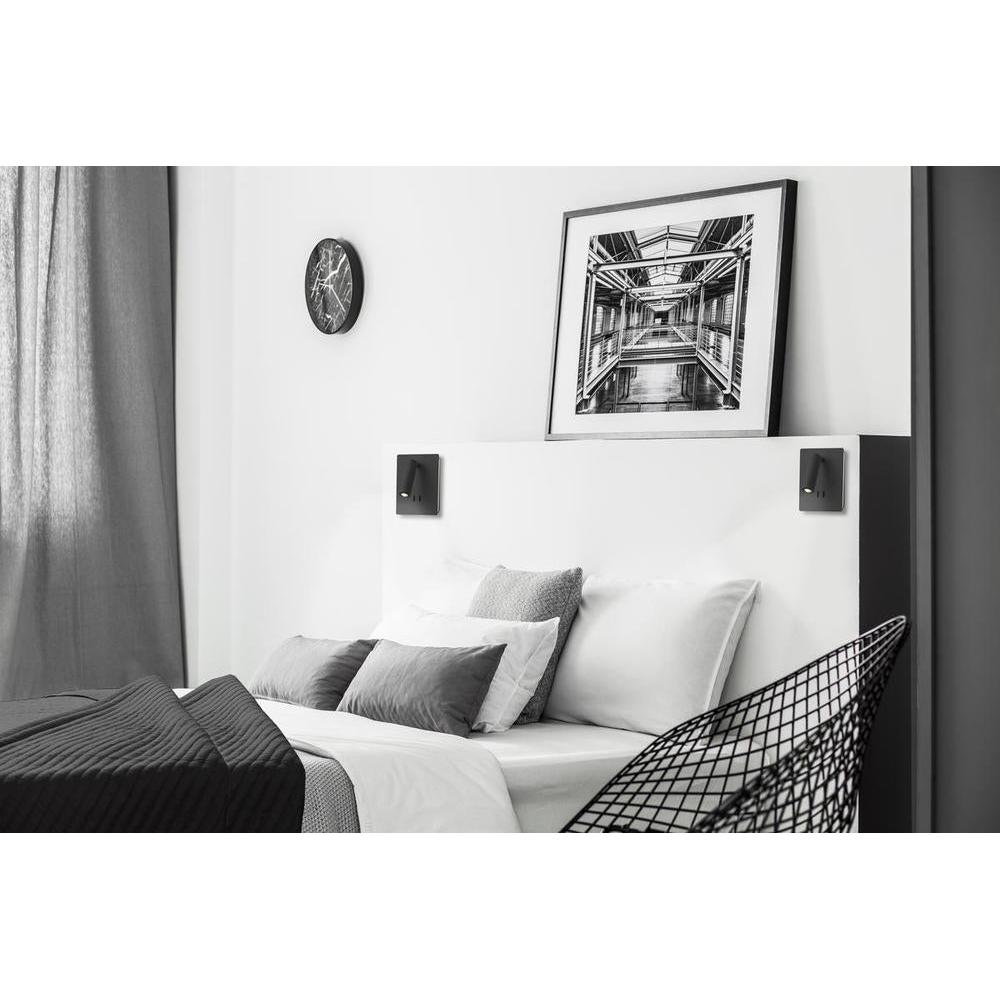 Kuzco Dorchester WS16806-BK Wall Sconce, LED, Black