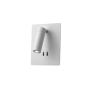Kuzco Dorchester WS16806-WH Wall Sconce, 12W, LED, Adjustable, White