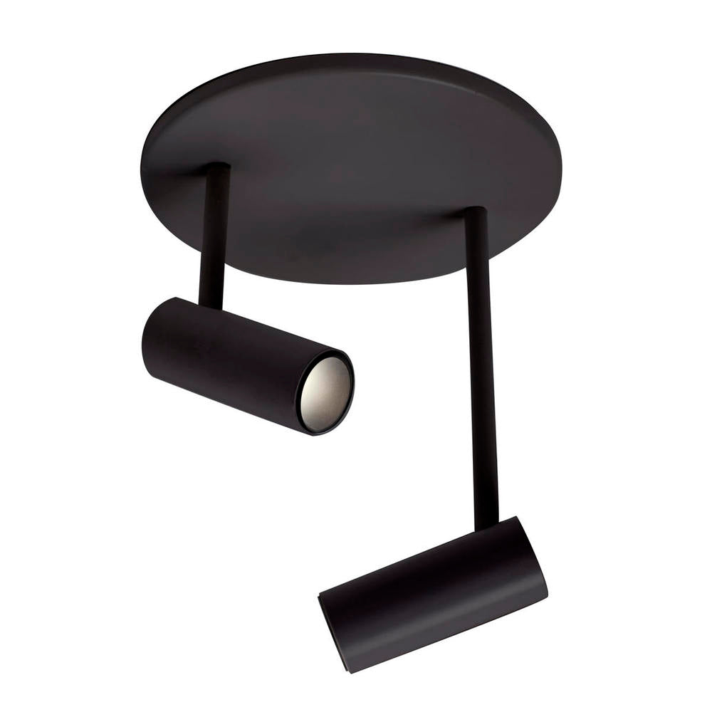 Kuzco Downey SF15002-BK Semi Flush Mount, LED, Black