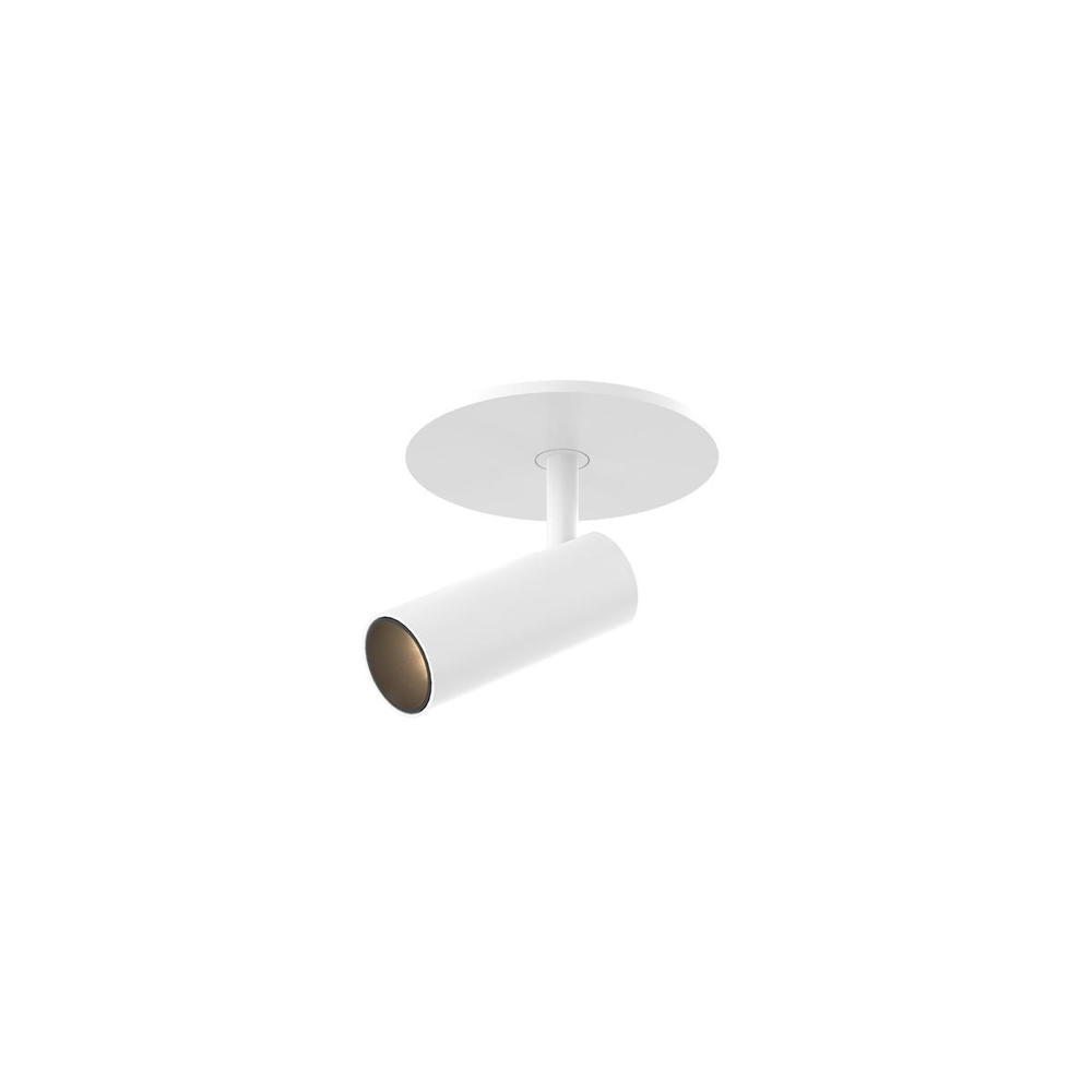 Kuzco Lighting Inc. DOWNEY SF15601-WH Semi Flush Mt Transitional - Black