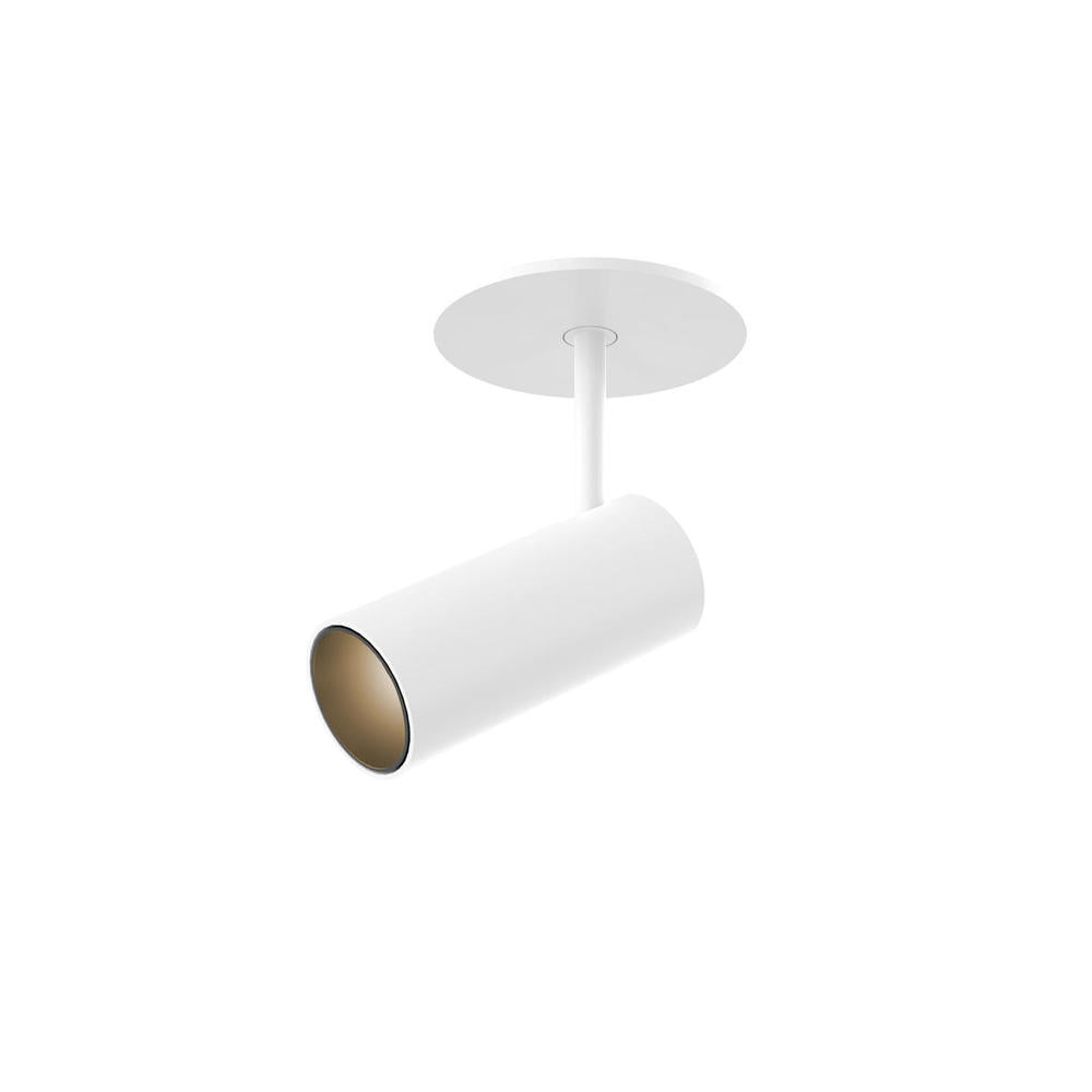 Kuzco Downey SF15701-WH Semi Flush Mount, LED, White