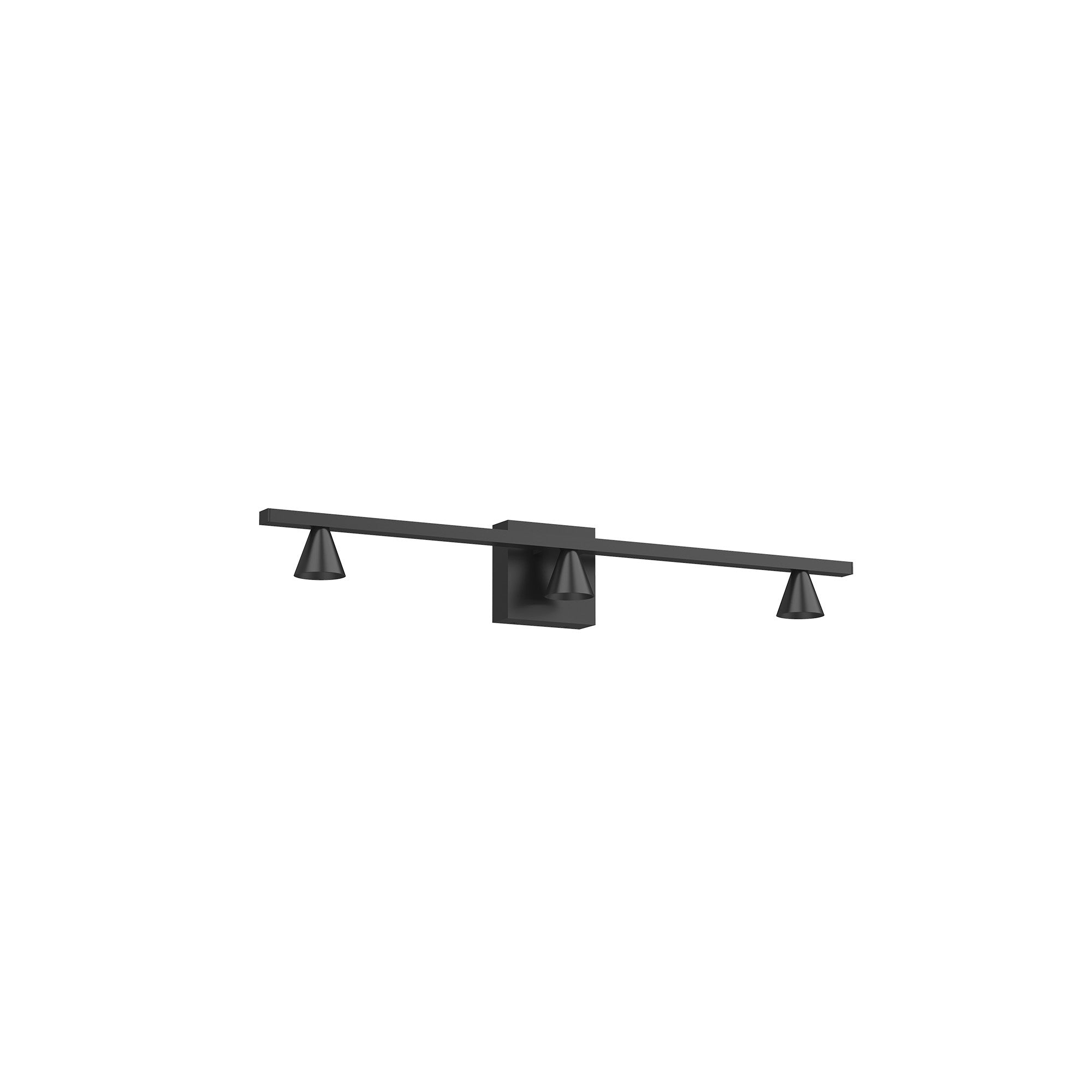 Kuzco Dune VL19931-BK-UNV Vanity Light Fixture, LED, Black