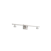 Kuzco Dune VL19931-BN-UNV Vanity Light Fixture, UL Damp Rated, Brushed Nickel