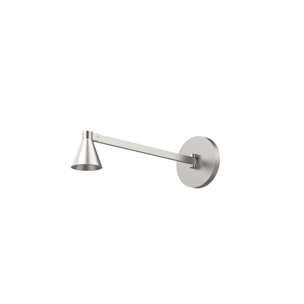 Kuzco Dune WS19914-BN Wall Sconce, UL Damp Rated, Brushed Nickel